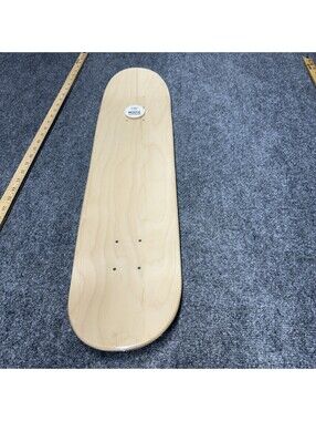 Moose Blank Skateboard Deck Natural Wood 7.25” New Sealed